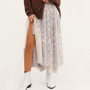 Free people lilac bittersweet half slip